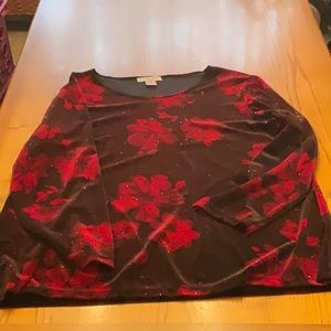 Floral Long Sleeve top